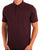 Gabicci Vintage Jackson Knit Polo Berry