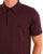 Gabicci Vintage Jackson Knit Polo Berry
