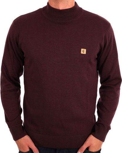 Gabicci Vintage Duke Rollkragenpullover Beere
