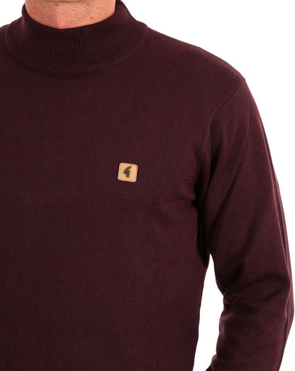 Gabicci Vintage Duke Rollkragenpullover Beere