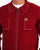 Gabicci Vintage Serge Knit Zip Up Cherry