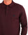 Gabicci Vintage Francesco LS Knitted Polo Berry