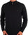 Gabicci Vintage Naxton 1/4 Zip Jumper Black