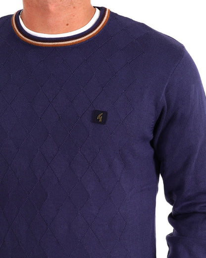 Gabicci Vintage Marlon Strickpullover Sturmblau