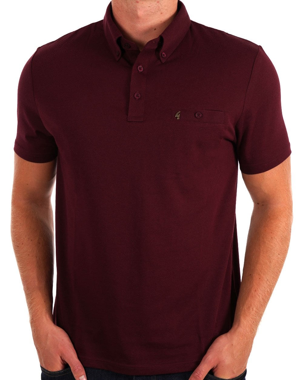 Gabicci Vintage Ladro Poloshirt Beere