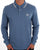 Sergio Tacchini Tipped LS Polo Shirt Steel Blue