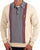 Gabicci Vintage Hadon Knitted LS Polo Cream