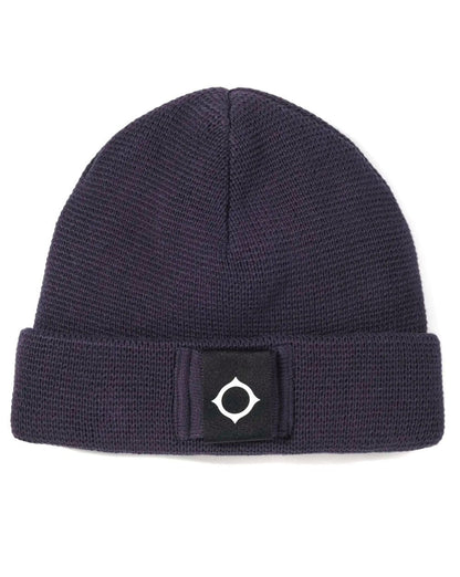 MA.STRUM Milano Strickmütze Tintenblau