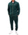 Fila Vintage Premium Velour Track Top Dk Green