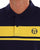 Sergio Tacchini Young Line Polo Shirt Navy Blue/Yellow