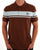 Sergio Tacchini Young Line Polo Shirt Brown/Sky Blue