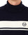 Sergio Tacchini Masters Roll Neck Knit Navy / Ecru