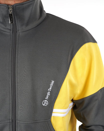 Sergio Tacchini Blow Trainingsjacke Grau Gelb