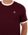 Fila Vintage Ringer T Shirt Wine/Gardenia