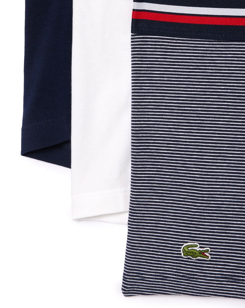 Lacoste Dreierpack Boxershorts Marineblau/Weiß