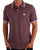Pretty Green Barton Polo Shirt Dark Purple