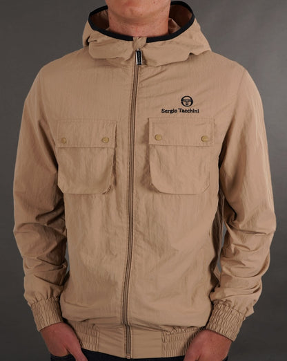 Sergio Tacchini Terrace Pocket Jacke Warm Sand