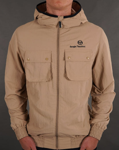 Sergio Tacchini Terrace Pocket Jacke Warm Sand