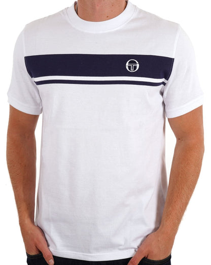 Sergio Tacchini Masters T-Shirt Weiß Marine