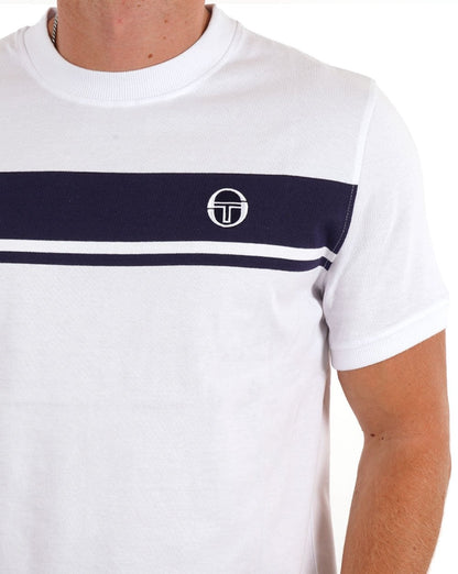 Sergio Tacchini Masters T-Shirt Weiß Marine