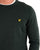 Lyle & Scott Merino Crew Jumper Argyle Teal