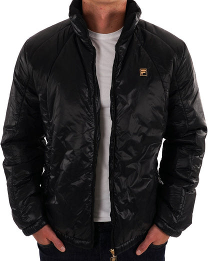 Fila Gold Matera Wattierte Jacke Schwarz