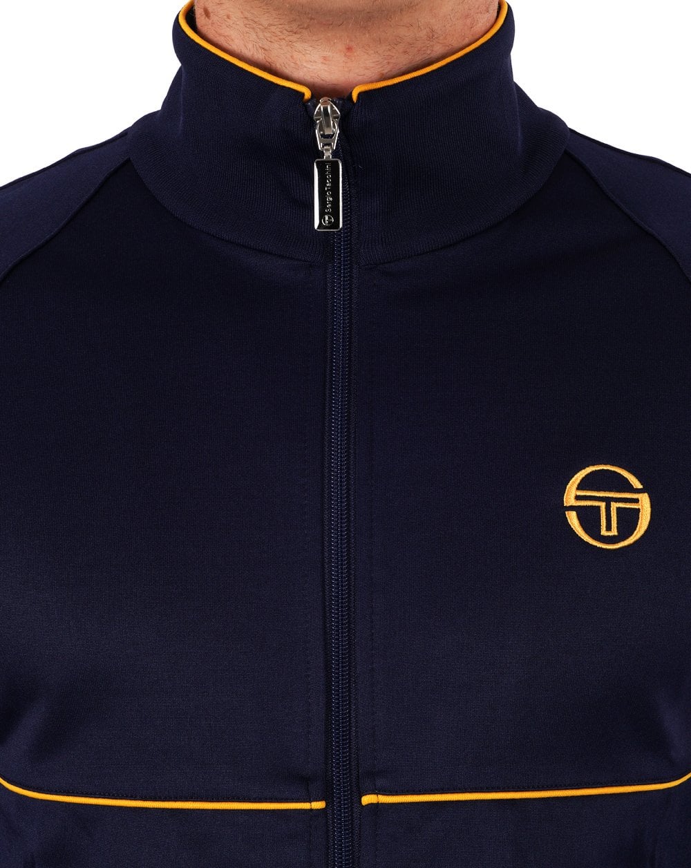 Sergio Tacchini Star Track Top Marineblau Altgold