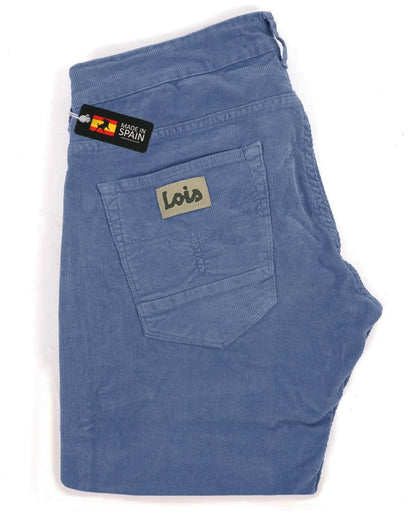 Lois Sierra Nadelkordeln Blau