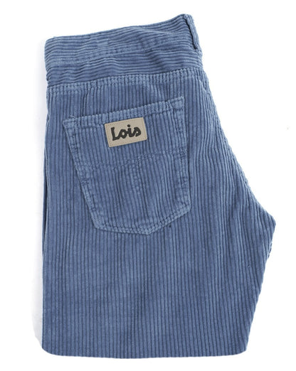 Lois Dallas Jumbo Cord Hellblau