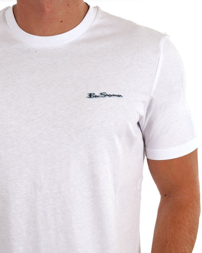 Ben Sherman Signature T-Shirt Weiß
