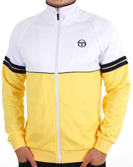Sergio Tacchini Orion Trainingsjacke Gelb/Weiß