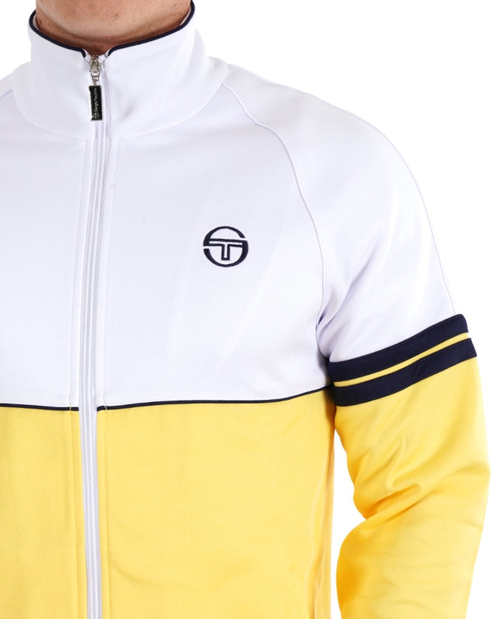 Sergio Tacchini Orion Trainingsjacke Gelb/Weiß