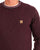 Gabicci Vintage Marlon Knitted Jumper Berry