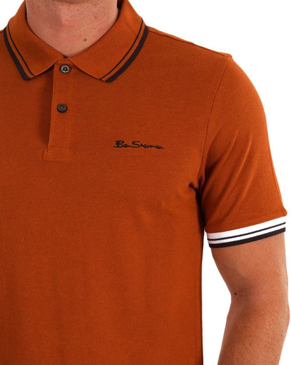 Ben Sherman Signature Poloshirt Orange