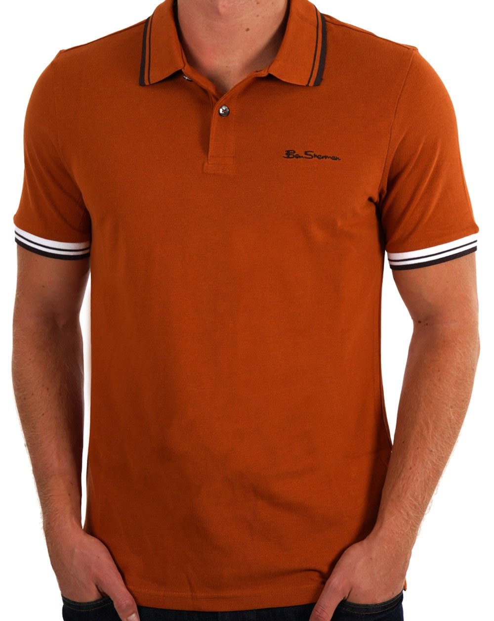 Ben Sherman Signature Poloshirt Orange