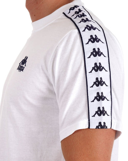 Kappa Umara T-Shirt Weiß/Marineblau