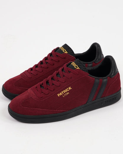Patrick Lyon Sneakers Burgund/Schwarz