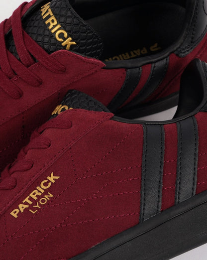 Patrick Lyon Sneakers Burgund/Schwarz
