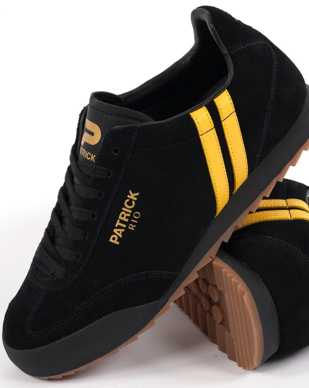 Patrick Rio Sneakers Schwarz/Gelb