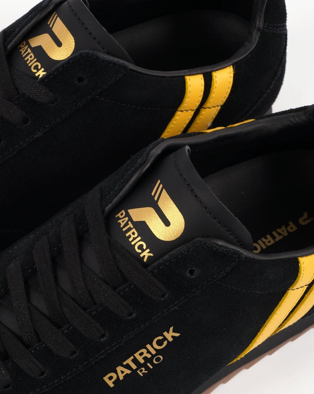 Patrick Rio Sneakers Schwarz/Gelb