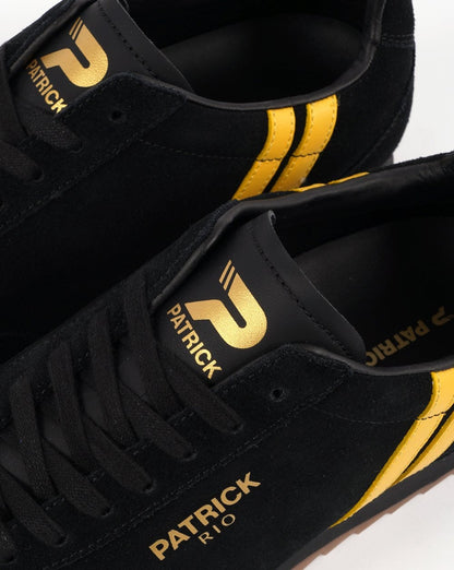 Patrick Rio Sneakers Schwarz/Gelb