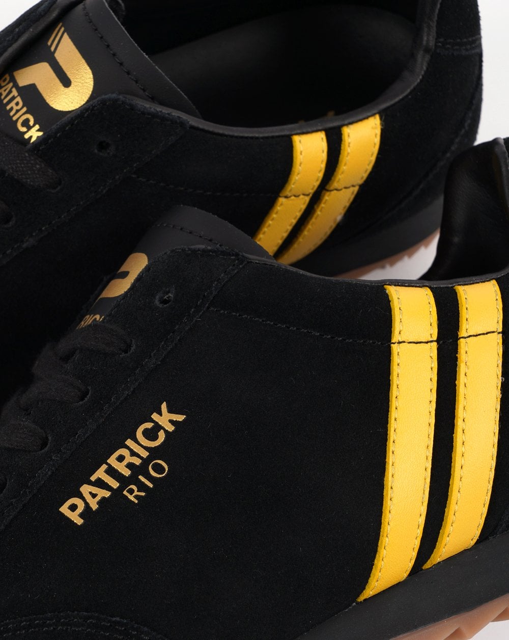 Patrick Rio Sneakers Schwarz/Gelb