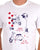 Ben Sherman Sketched Modzine T-shirt White