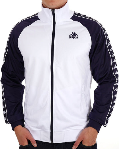Kappa Uriah Trainingsjacke Weiß/Marineblau