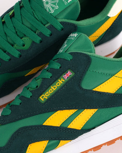 Reebok Classic Sneakers Grün Gelb