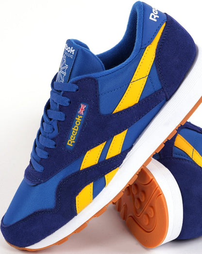 Reebok Classic Sneakers Blau Gelb