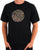 Pretty Green 15th Anniversary Paisley Logo T Shirt Black