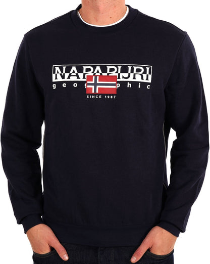Napapijri Aylmer Winter Crew Sweatshirt Marineblau