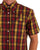 Trojan Check S/S Shirt Chocolate