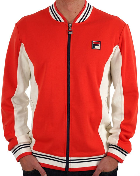 Fila Vintage Settanta Pro Badge Track Top OG Red